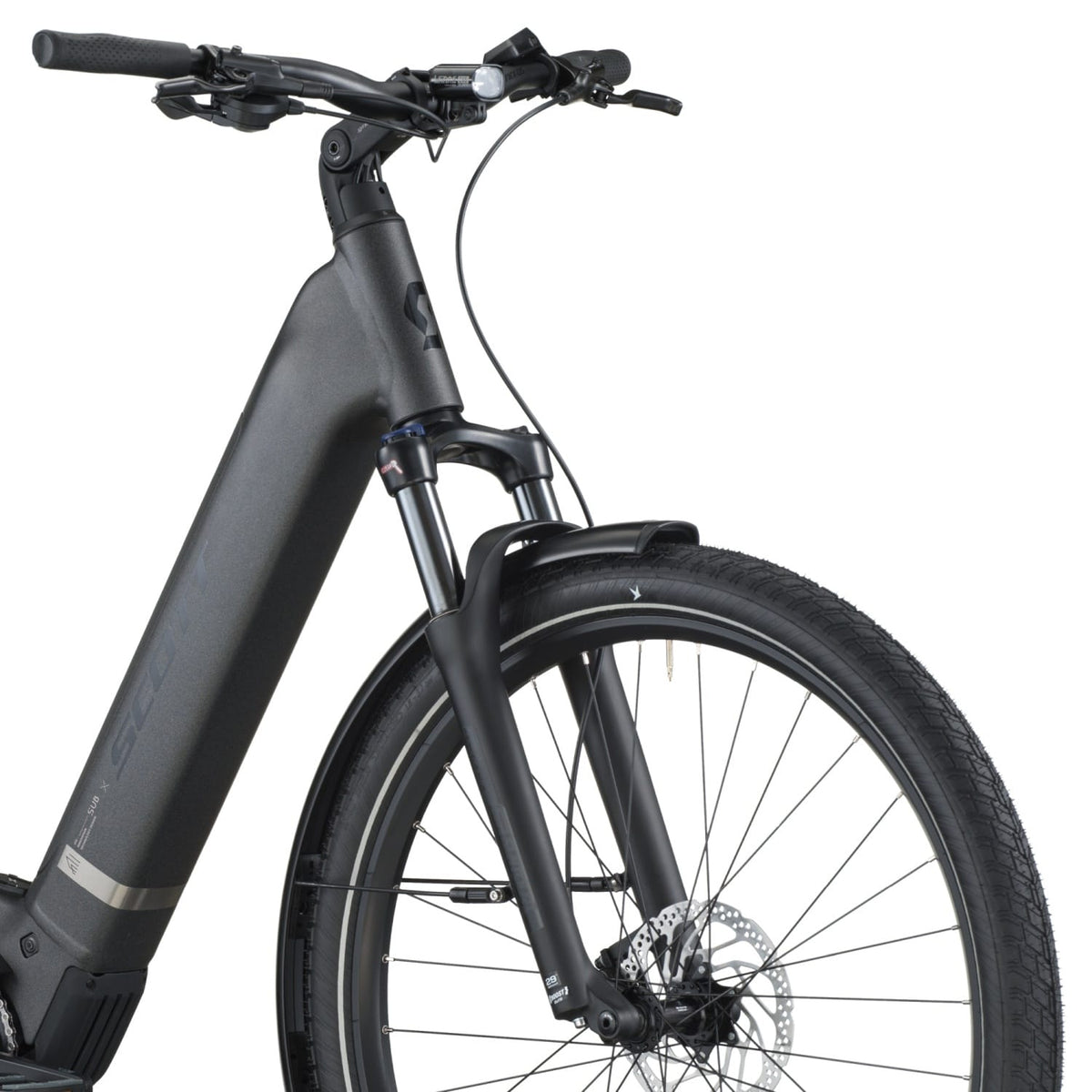 Bicicletas Eléctricas eUrbanas Scott Sub Sport 10 Wave 2026 Midnight Grey #5