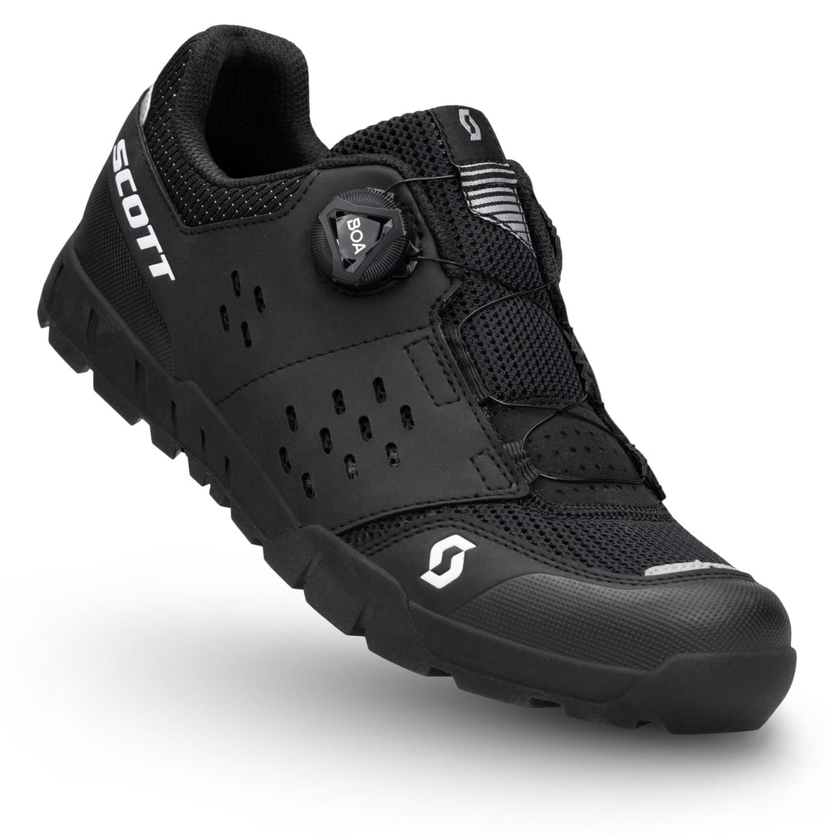 Zapatillas MTB Scott All Mountain Crus/R Flat Negro