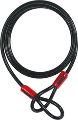 Abus Cobra 10/200 Cablu de Oțel Negru