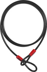 Abus Cobra 8/200 Ocelové Lankové Zámek Černá