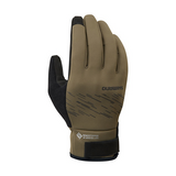 Shimano Insulated Windstopper Guanti Unisex Sabbia Marrone