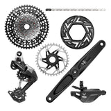 Sram Eagle 90 E-MTB Bosch Isis 160mm 36t Μαύρο