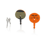 Xlc BP-O17 Set Plăcuțe de Frână Organice Avid BB5/Promax DSK720/310/715/913/Xlc BR-D02 Orange