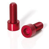 2 Vijka Šesterokutna Držač Boce BC-X02 Aluminij M5x17mm Crvena