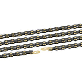 Wippermann Connex 10SB Kæde 114 Led Connex Link 10s Sort/Guld