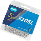 KMC X-10 SL Ketting 114 Schakels 10s Chrome