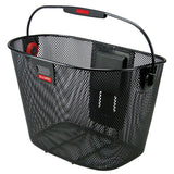 Klickfix Fine Mesh Prednja Košara Bez Adaptera 16L Crna