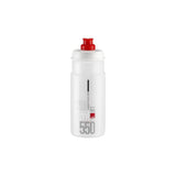 Bidon Elite Jet Transparent Logo Rouge 550ml