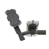 Klickfix Universal Rotating Velcro Smartphone Holder Nero