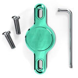 Muc-Off Secure Tag V2 Supporto per Portaborraccia Apple Airtag Turquoise