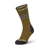 Șosete Sealskinz Runton Climate Cold Hydrostop Impermeabile Verde Olive