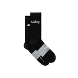 Meias Udog Gravel Black/Gray para Ciclismo