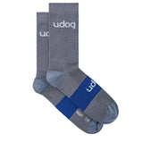 Meias Udog Gravel Black/Blue Octane Ciclismo