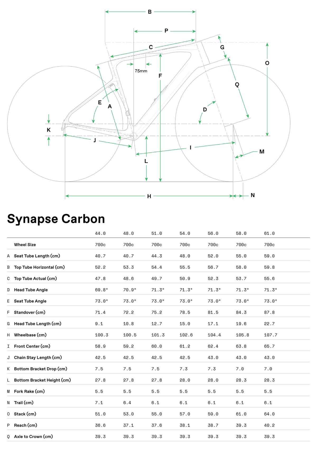 Synapse Carbon 4 Cannondale 2025 Metallic Red #8